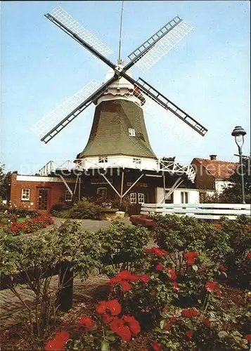 Windmuehle Ostfriesische Teestube Norderney  Kat. Gebaeude und Architektur