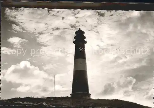 Leuchtturm Lighthouse Hoernum Sylt  Kat. Gebaeude
