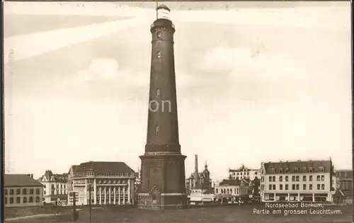 Leuchtturm Lighthouse Borkum  Kat. Gebaeude