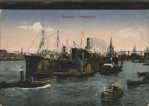 Dampfer Oceanliner Hamburg Hafen Kat. Schiffe