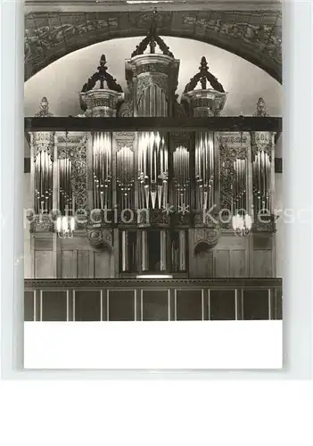 Kirchenorgel Paschen Orgel St. Laurentius zu Toenning  Kat. Musik