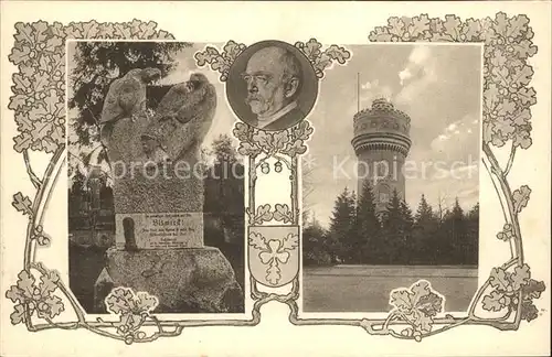 Bismarck Denkmal Aumuehle  Kat. Persoenlichkeiten