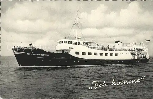Motorschiffe Schleswig Holstein Wyk Foehr  Kat. Schiffe