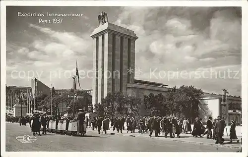 Exposition Internationale Paris 1937 Pavillon de l Allemagne Kat. Expositions