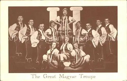 Artistik Zirkus The Great Magyar Troupe Kat. Artistik