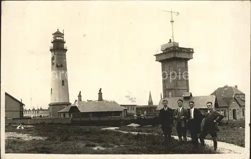 Leuchtturm Lighthouse Helgoland Foto Kat. Gebaeude