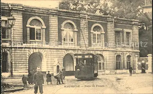 Strassenbahn Maubeuge Porte de France  Kat. Strassenbahn