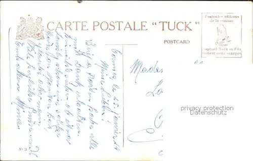 Verlag Tucks Nr. 3 Menton Jardin Public Montagnes St. Agnes  Kat. Verlage