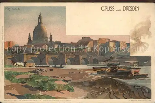 Kley Dresden  Kat. Kuenstlerlitho