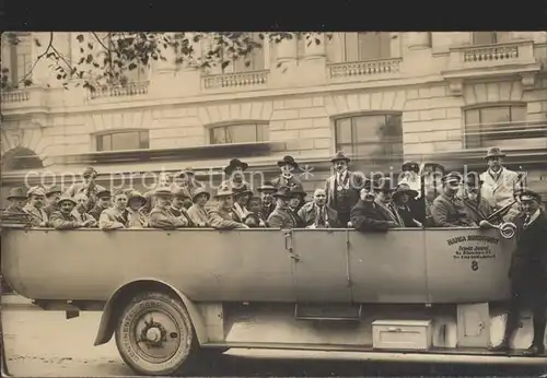 Autobus Omnibus Auto Rundfahrt Hansa Hamburg  Kat. Autos