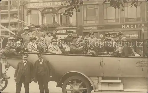 Autobus Omnibus Auto Rundfahrt Hansa Hamburg Kat. Autos