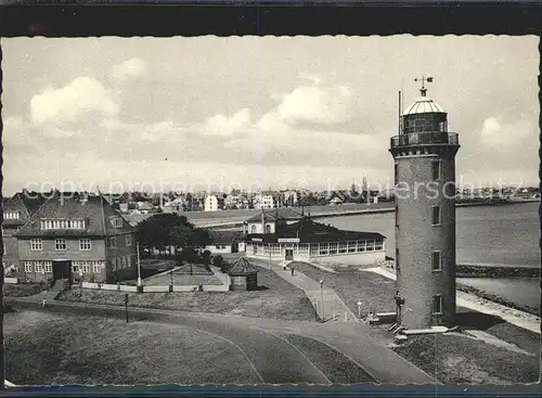 Leuchtturm Lighthouse Seepavillon Cuxhaven Kat. Gebaeude