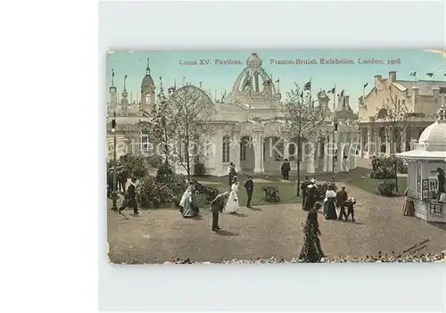 Exhibition Franco British London 1908 Louis XV. Pavillon  Kat. Expositions