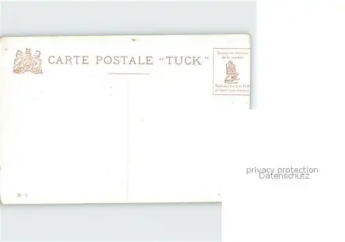Verlag Tucks Oilette Nr. 5 Menton N. Beraud Kat. Verlage