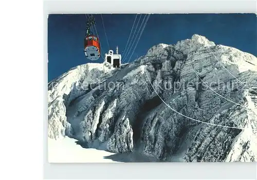 Seilbahn Saentis Bergstation Fernsehsender  Kat. Bahnen