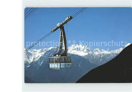 Seilbahn Moerel Riederalp Dom Matterhorn Kat. Bahnen