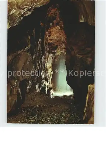Hoehlen Caves Grottes Gasthaus Hoellgrotte Hinterthal SZ Wasserdom  Kat. Berge