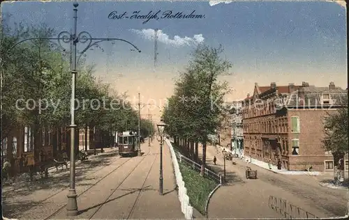 Strassenbahn Oost Zeedijk Rotterdam Kat. Strassenbahn