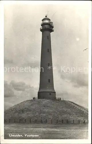 Leuchtturm Lighthouse Ijmuiden Vuurtoren Kat. Gebaeude