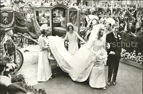 Adel Niederlande Hochzeit Prinzessin Beatrix Prinz Claus  Kat. Koenigshaeuser