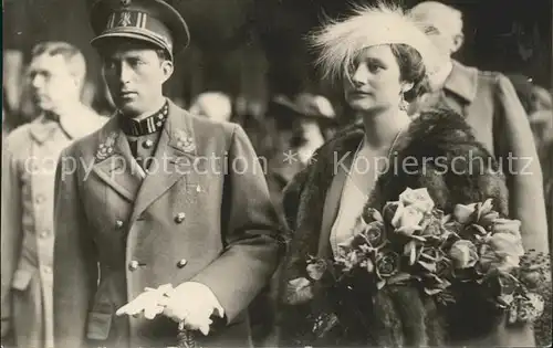 Adel Belgien Koenig Leopold III. Koenigin Astrid Kat. Koenigshaeuser