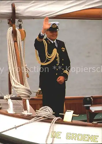 Adel Niederlande Prinz Willem Alexander Yacht De groene draak  Kat. Koenigshaeuser