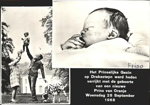 Adel Niederlande Prinz Johann Friso  Kat. Koenigshaeuser