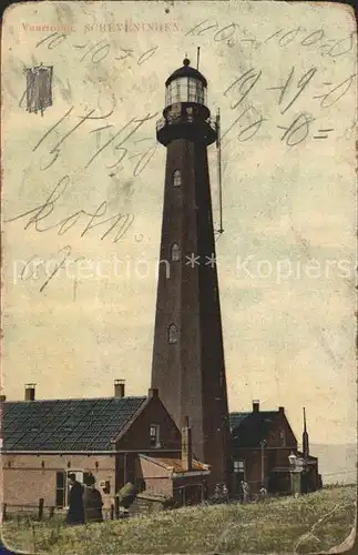 Leuchtturm Lighthouse Vuurtoren Scheveningen  Kat. Gebaeude
