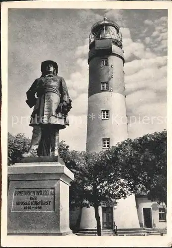 Leuchtturm Lighthouse Denkmal Kurfuerst Friedrich Wilhelm Pillau Kat. Gebaeude