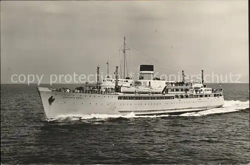 Dampfer Oceanliner MV Koningin Emma und Prinses Beatrix  Kat. Schiffe