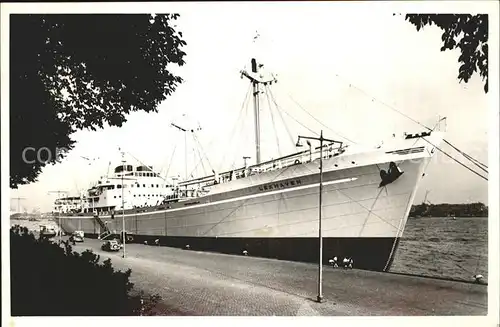 Schiffe M.S. Lekhaven Rotterdam  Kat. Schiffe