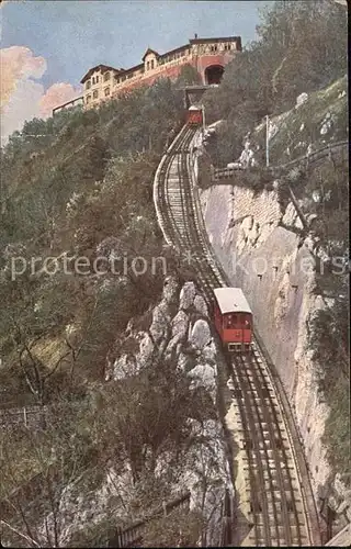 Zahnradbahn Schlossbergbahn Graz Kat. Bergbahn