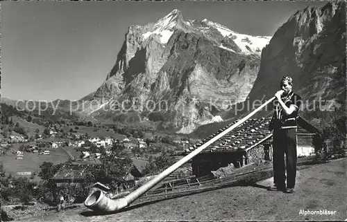 Alphorn Alphornblaeser  Kat. Musik