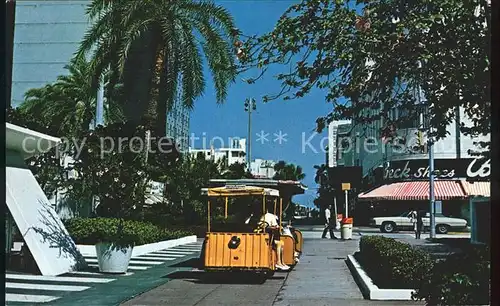 Strassenbahn Lincoln Road Mall Miami Beach  Kat. Strassenbahn