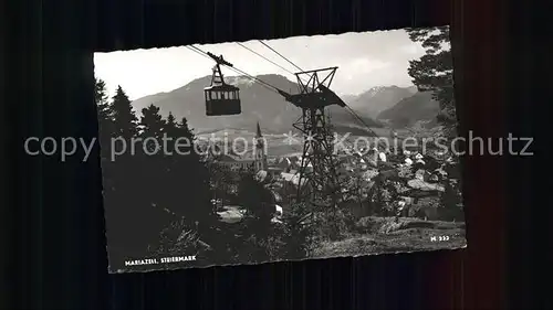 Seilbahn Mariazell Steiermark  Kat. Bahnen