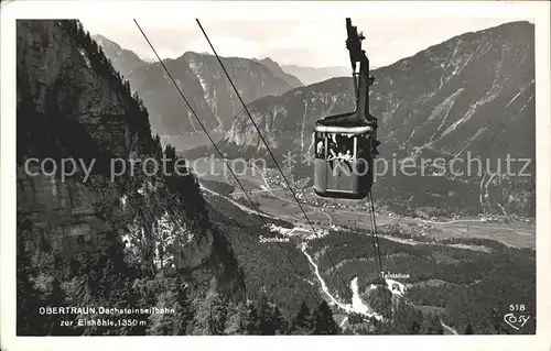 Seilbahn Dachstein Obertraun  Kat. Bahnen