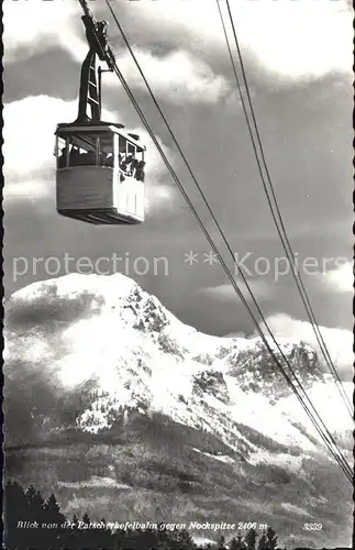 Seilbahn Patscherkofel Nockspitze Kat. Bahnen