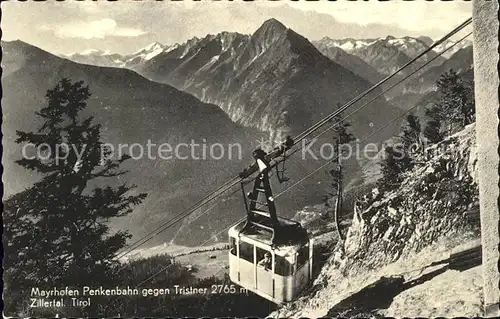 Seilbahn Penkenbahn Mayrhofen Tristner Zillertal  Kat. Bahnen