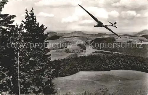 Segelflug Rhoen Wasserkuppe Kat. Flug