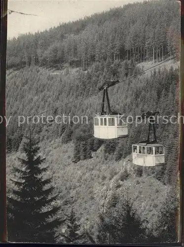 Seilbahn Schauinsland Freiburg Kat. Bahnen