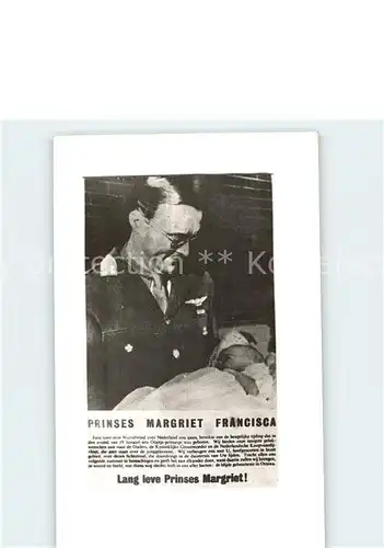 Adel Niederlande Prinz Bernhard Prinzessin Margriet Kat. Koenigshaeuser