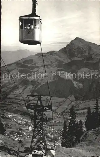 Seilbahn Hahnenkamm Kitzbuehel Kitzbueheler Horn Kat. Bahnen