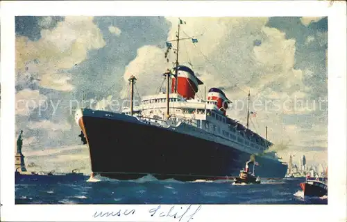 Dampfer Oceanliner S.S. America  Kat. Schiffe