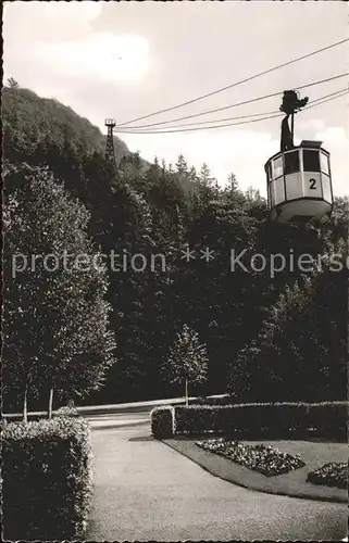 Seilbahn Bad Harzburg  Kat. Bahnen