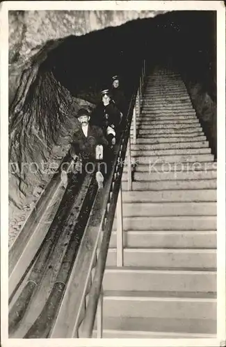 Salzbergwerk Berchtesgaden Rutschbahn  Kat. Rohstoffe Commodities