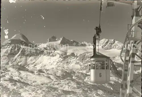 Seilbahn Dachstein 3. Teilstrecke  Kat. Bahnen