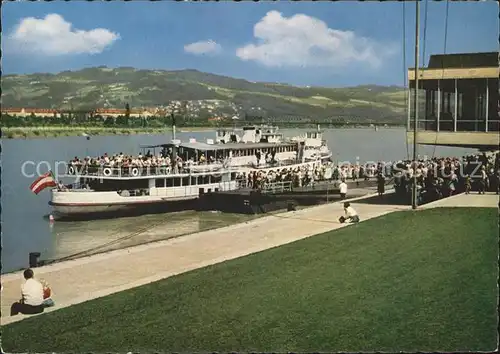 Motorschiffe Lind Donau DDSG Anlegestelle Kat. Schiffe