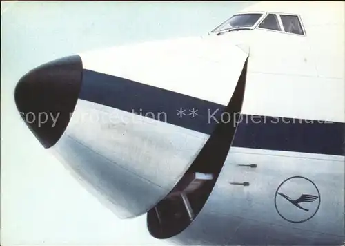 Lufthansa Flugzeug Kat. Flug