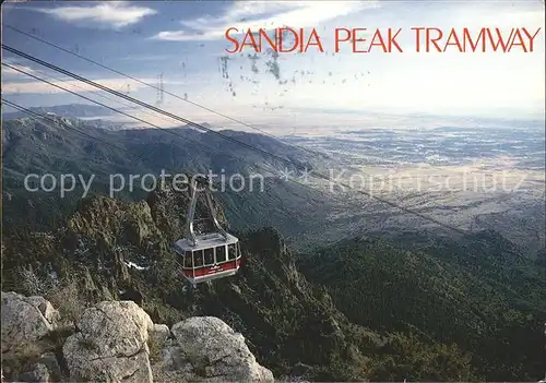 Seilbahn Sandia Peak Tramway  Kat. Bahnen