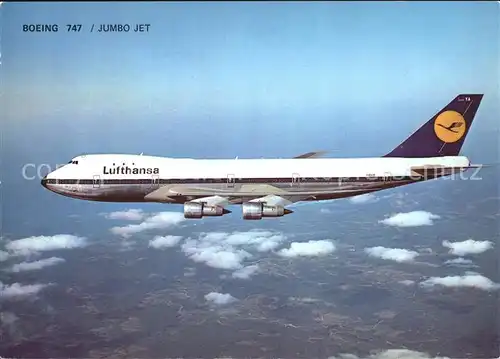 Lufthansa Boeing 747 Jumbo Jet  Kat. Flug